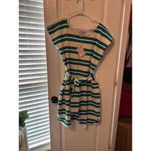 Striped Short Dress Nautical Preppy Vacation Cruise